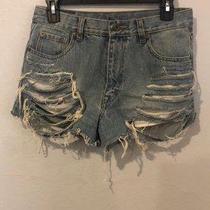 Down right denim vintage cutoffs